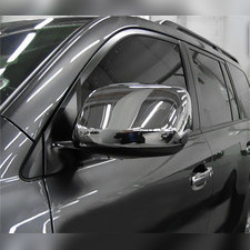 Накладки на зеркала (нержавеющая сталь) Toyota Land Cruiser 200