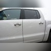 Накладки на дверные ручки (нержавеющая сталь) Volkswagen Amarok 2009-нв