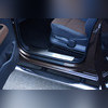 Накладки на внутренние пороги Volkswagen Amarok 2009-2022 (нержавеющая сталь)