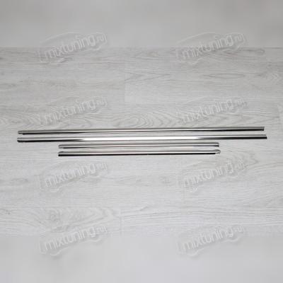 Молдинги стекол Volkswagen Amarok 2009-2022 (нержавеющая сталь)
