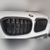 Решетка радиатора BMW X3 G01 2018-2021 (чёрная) 2 части