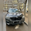 Решетка радиатора BMW X3 G01 2018-2021 (чёрная) 2 части