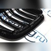 Решетка радиатора BMW X3 G01 2018-2021 (чёрная) 2 части