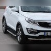 Комплект алюминиевых порогов с пластмассовой накладкой, модель "HITIT"