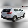 Комплект алюминиевых порогов с пластмассовой накладкой, модель "HITIT"
