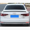 Спойлер AUDI A4 (B9) S4 2019-нв (чёрный)
