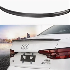 Спойлер AUDI A4 (B9) S4 2019-нв (чёрный)