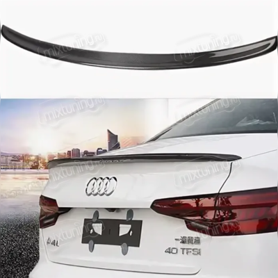 Спойлер AUDI A4 (B9) S4 2019-нв (чёрный)
