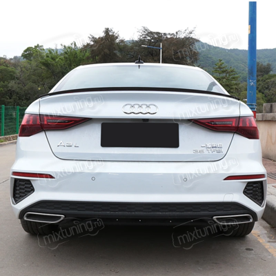 Спойлер AUDI A3 (8Y) 2020-2024 (чёрный)