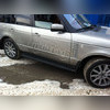 Пороги Land Rover Range Rover 2002 - 2012 (OEM) в комплекте с брызговиками