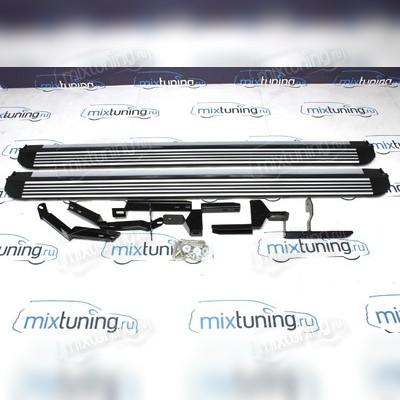 Пороги Volkswagen Touareg NF II 2010-2018 (копия оригинала - OEM Style)