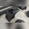 Багажник аэродинамический на интегрированные рейлинги Kia Sportage 2010+ (чёрный с замком) "Ace2"