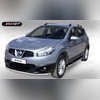 Комплект алюминиевых порогов с пластмассовой накладкой, модель "HITIT"