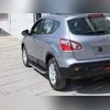 Комплект алюминиевых порогов с пластмассовой накладкой, модель "HITIT"