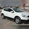 Комплект алюминиевых порогов с пластмассовой накладкой, модель "HITIT"