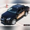 Комплект алюминиевых порогов "Truva"