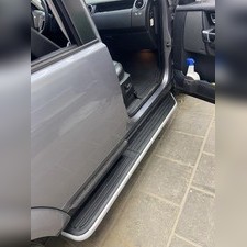 Пороги, подножки, ступени Land Rover Discovery 4 2009-2016 (копия оригинала - OEM Style)