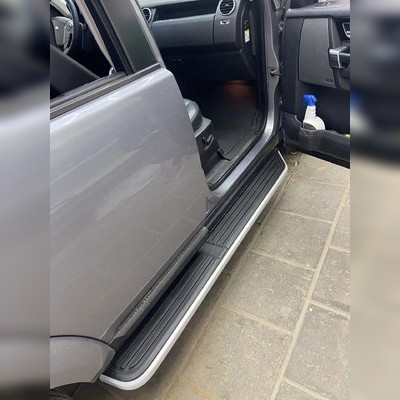 Пороги, подножки, ступени Land Rover Discovery 4 2009-2016 (копия оригинала - OEM Style)