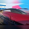 Рейлинги алюминиевые на Toyota Sienta 2015-2022 (черные)