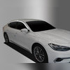 Дефлекторы окон Hyundai Grandeur IG 2016-2019, Оригинал Корея (ABS хром)