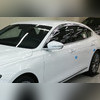 Дефлекторы окон Hyundai Grandeur IG 2016~2019 ( ABS хром)