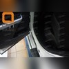 Комплект алюминиевых порогов, модель "Brillant" (серебро)