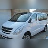 Рейлинги алюминиевые Hyundai Grand Starex H-1 2007 - 2018 (цвет серебро)