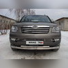 Накладка на решетку радиатора 16 мм Kia Mohave 2009-2016