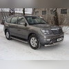 Защита переднего бампера, нижняя (двойная радиусная) 76,1/50,8 мм Kia Mohave 2009-2016