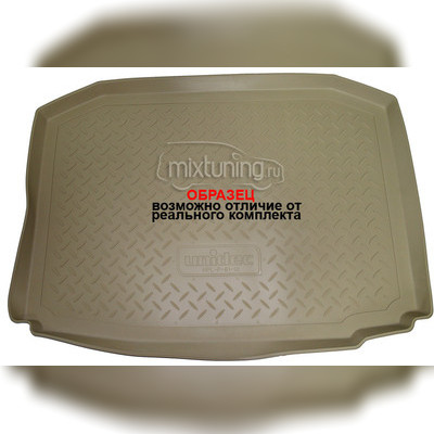 Коврик в багажник (бежевый)