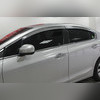 Нижние молдинги стекол Honda Civic IX 2012-2025 ( ABS хром)