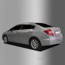 Нижние молдинги стекол Honda Civic IX 2012-2025 ( ABS хром)