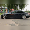 Элероны на пороги BMW 5 E60 / E61 2004-2010 (чёрные)