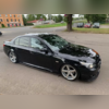 Элероны на пороги BMW 5 E60 / E61 2004-2010 (чёрные)