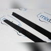 Элероны на пороги BMW 5 E60 / E61 2004-2010 (чёрные)