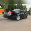 Элероны на пороги BMW 5 E60 / E61 2004-2010 (чёрные)