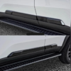 Молдинги дверей Toyota Land Cruiser Prado 250 (чёрные) 4 шт
