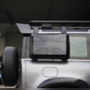 Спойлер Land Rover Defender II 90 / 110 2019-нв (3 части) чёрный