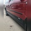 Расширители колесных арок и молдинги дверей Volkswagen Caddy 2010-2015 (2 сдиж..двери, Корот..база)