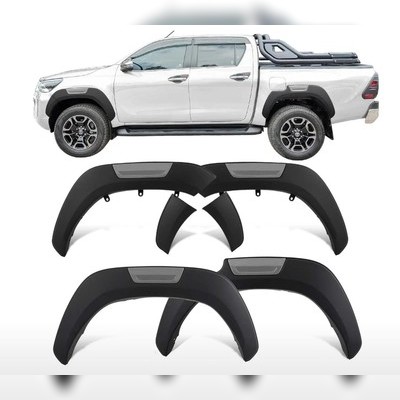 Расширители колесных арок Toyota Hilux 2015-2018
