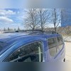 Рейлинги Peugeot Partner Tepee III 2019-нв (чёрные) LONG