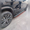 Пороги, подножки, ступени Haval F7 I 2019-2024 чёрные (OEM Style)