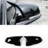 Накладки на зеркала BMW 4 F32 2014-2020 "седан" (чёрные)