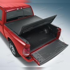 Крышка кузова виниловая Toyota Tacoma 2015-2022 (трехсекционная) Double Cab