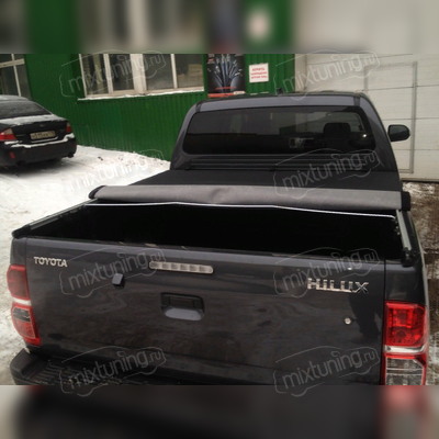 Крышка кузова рулонная Volkswagen Amarok 2010-нв (мягкая, виниловая)