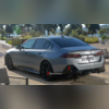 Элероны на пороги BMW 5 G60 / G68 2024-нв "MP AERO Style" чёрные
