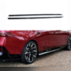 Элероны на пороги BMW 5 G60 / G68 2024-нв "MP AERO Style" чёрные