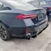 Диффузор заднего бампера BMW 5 G60 / G68 2024-нв "MP AERO Style" (чёрный) 5 частей