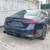 Диффузор заднего бампера BMW 5 G60 / G68 2024-нв "MP AERO Style" (чёрный) 5 частей