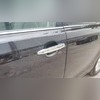 Накладки на ручки Toyota Land Cruiser Prado 120 с одной личинкой под замок (ABS пластик)